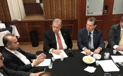 FEHOSUL promove encontro entre federações patronais e Secretário da Previdência e do Trabalho